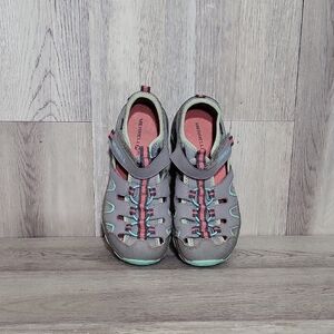 🛍Merrell Hyrdo H20 Womens 5M‎ Hiking Sandal Leather Waterproof Adustable Strap